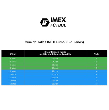 ESPINILLERAS INTEGRADAS PARA NIÑOS IMEX PRO