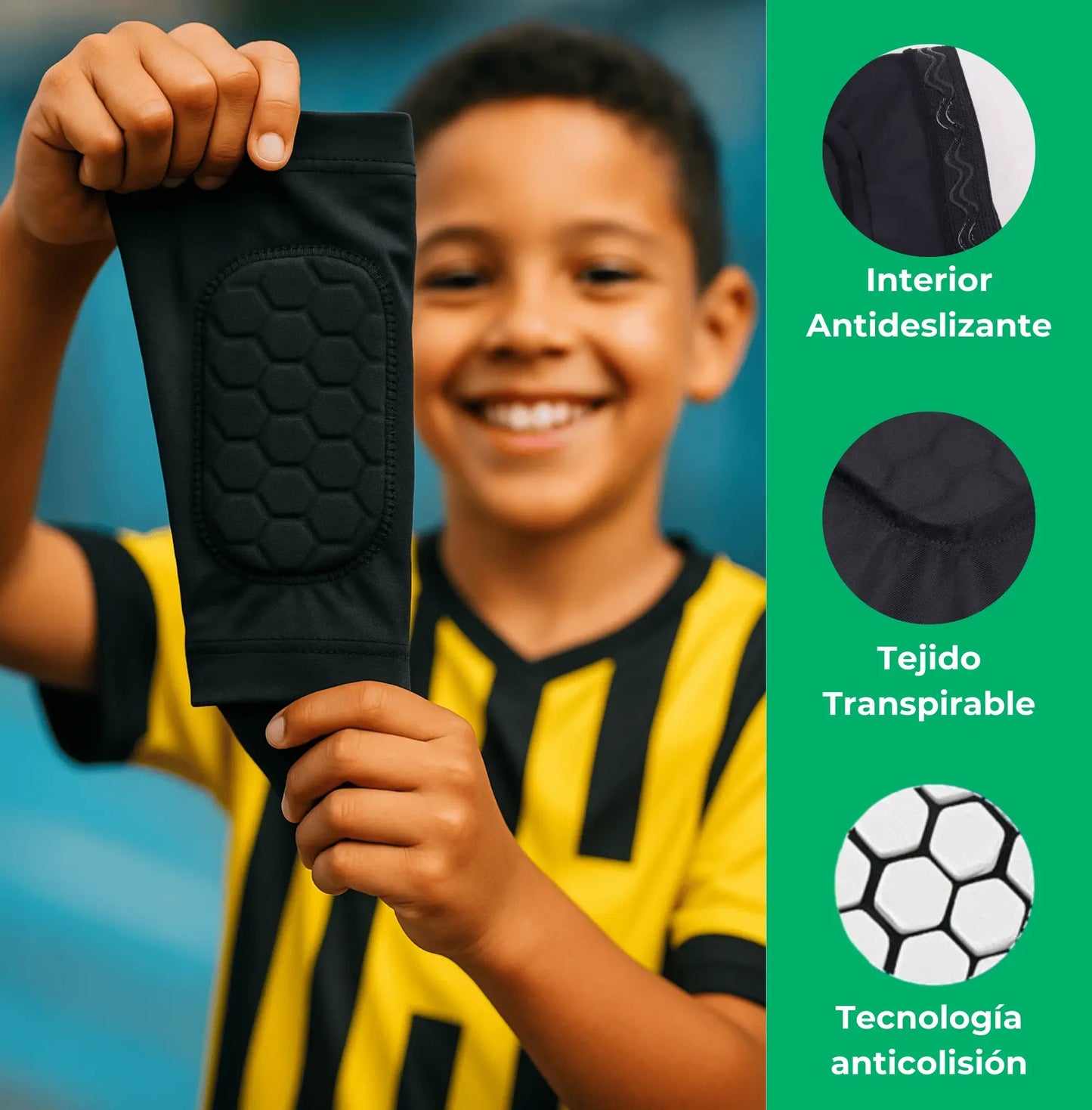 ESPINILLERAS INTEGRADAS PARA NIÑOS IMEX PRO